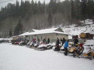 Group headed to Gold Bridge made a detour!